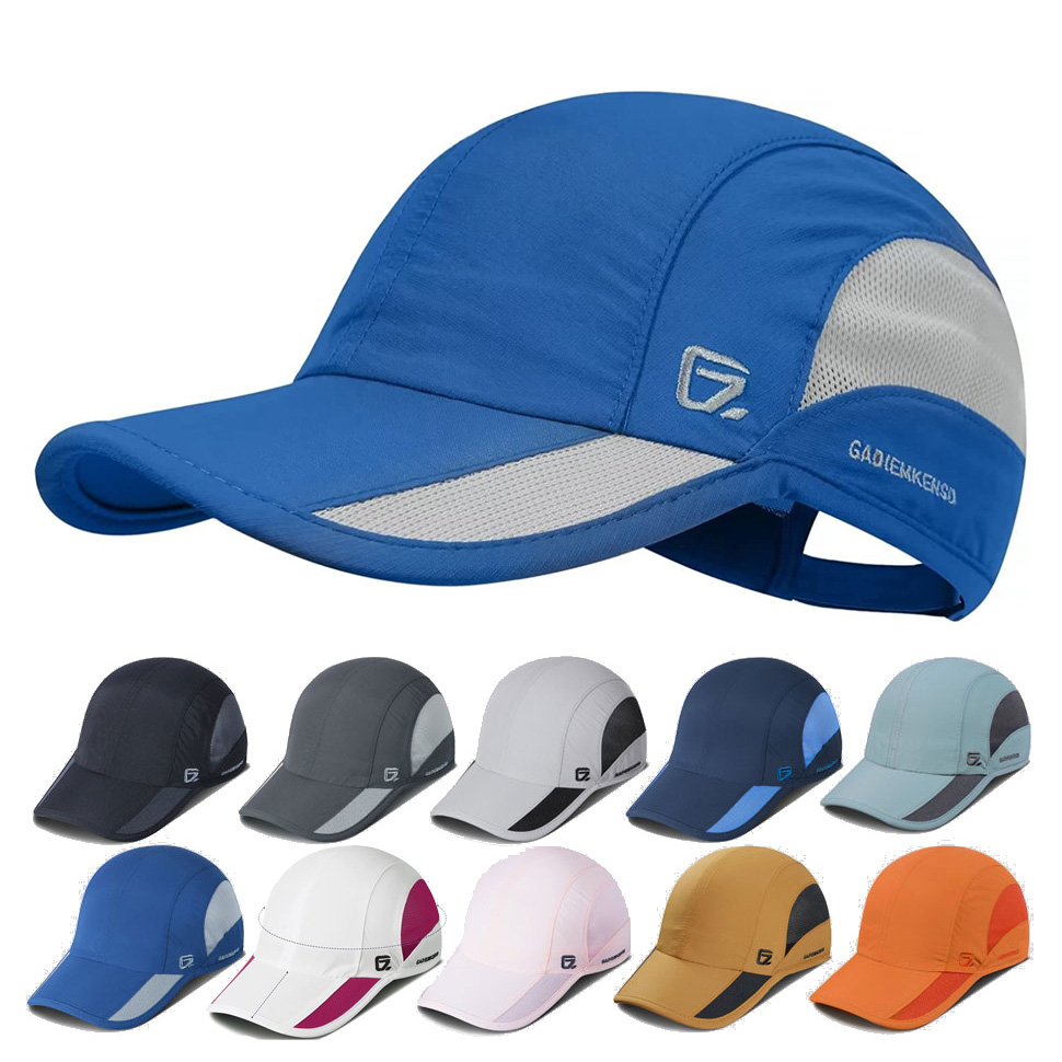 Running Cap Lightweight - GADIEMKENSD Topi Olahraga Cepat Kering Unisex,