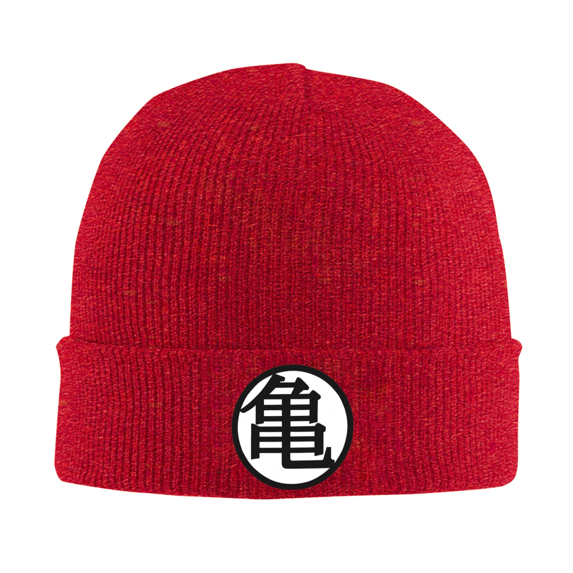 Beanie Cuffed Knit - d-Dragon-Ball-l DragonBallz dbz Topi Rajut Berlipat