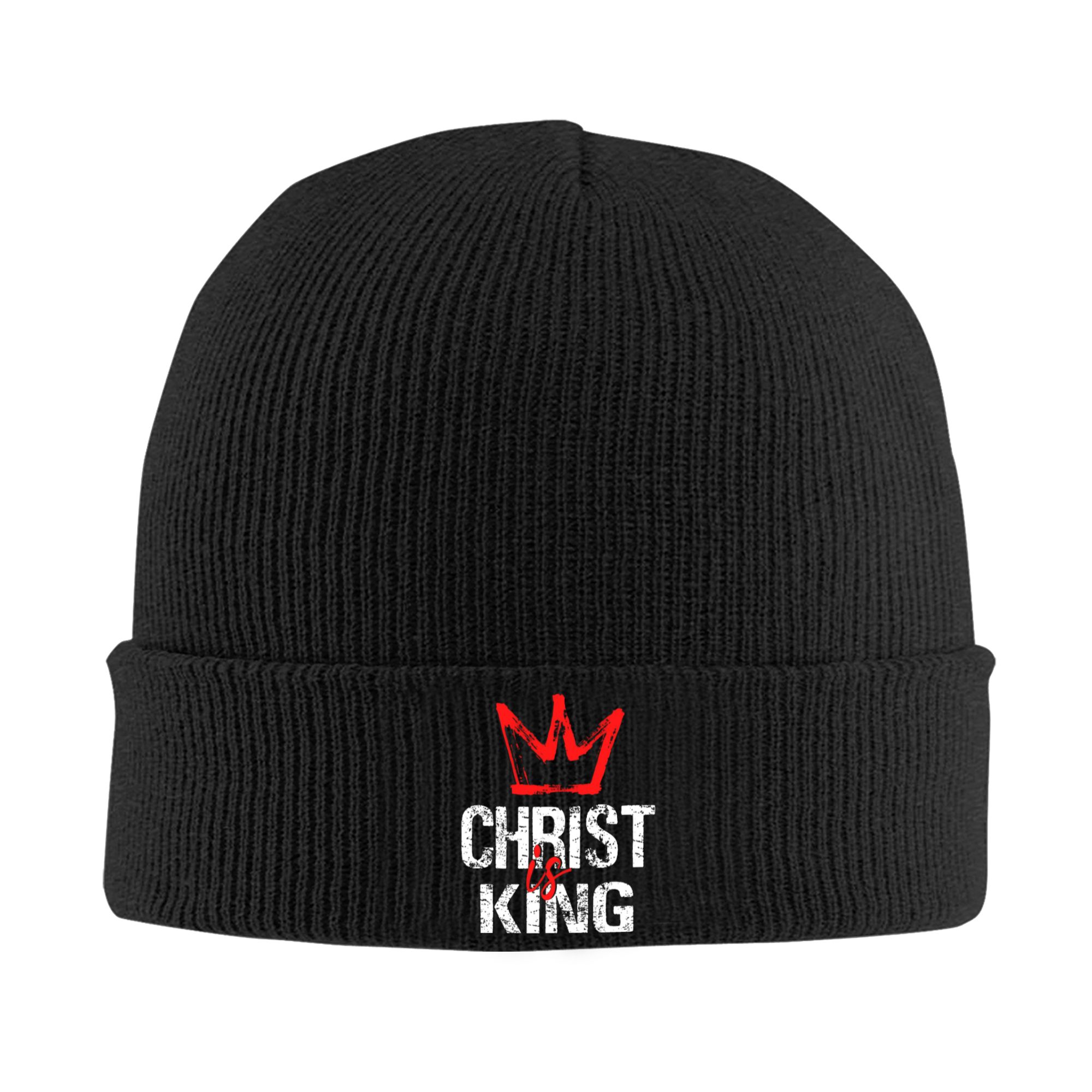 Beanie Cuffed Knit - Topi Rajut Rib Knit Berlengan untuk