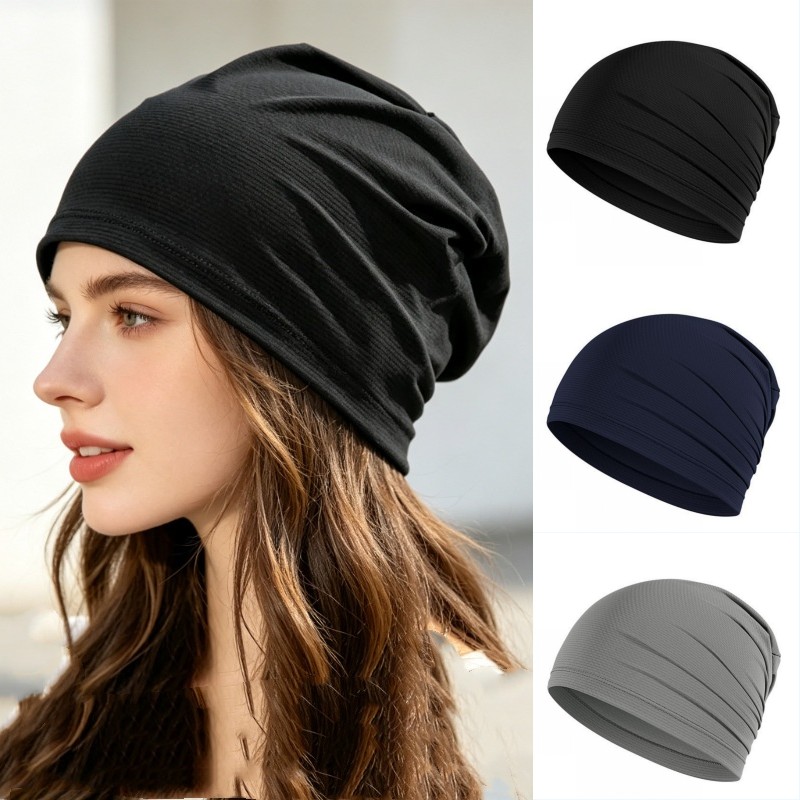 Skull Cap Helmet Liner - Topi Beanie Cepat Kering, Bernapas, dan