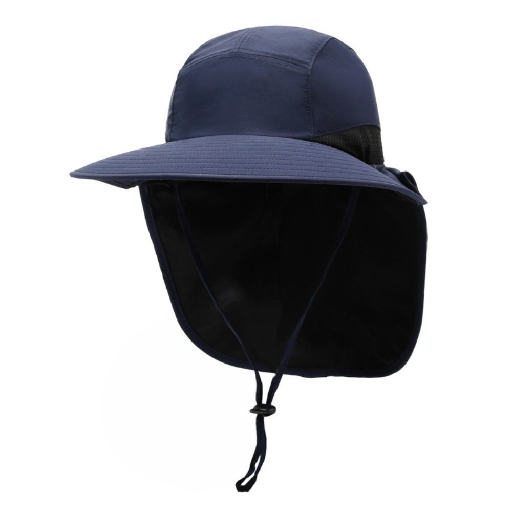 Bucket Hat Cotton - Topi Matahari Luar Ruangan Sederhana dengan