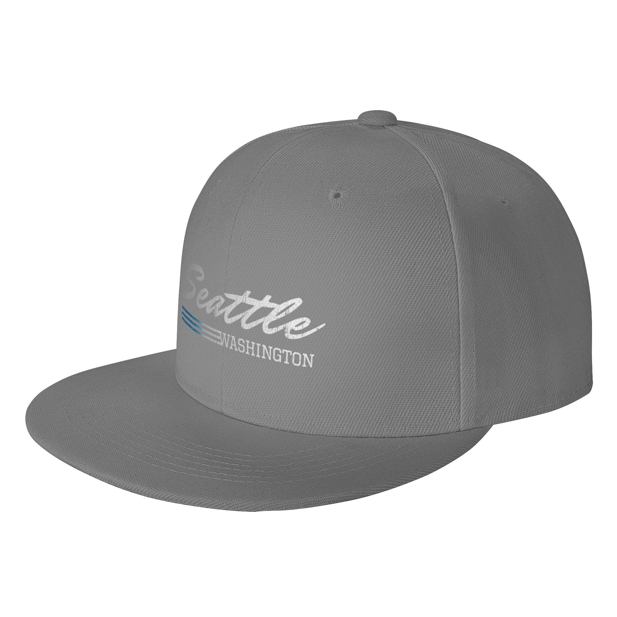 Baseball Cap Structured - Topi Baseball Berstruktur dengan Pinggiran Datar
