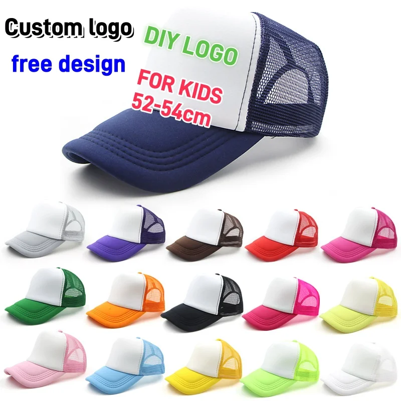 Trucker Cap Mesh - Topi Trucker Jaring Dapat Disesuaikan Anak-anak