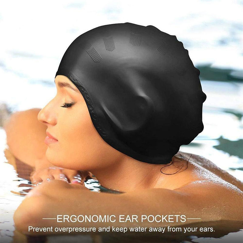 Topi Renang Dewasa Topi Kolam  - Swim Hat Silicone ulasan dan harga