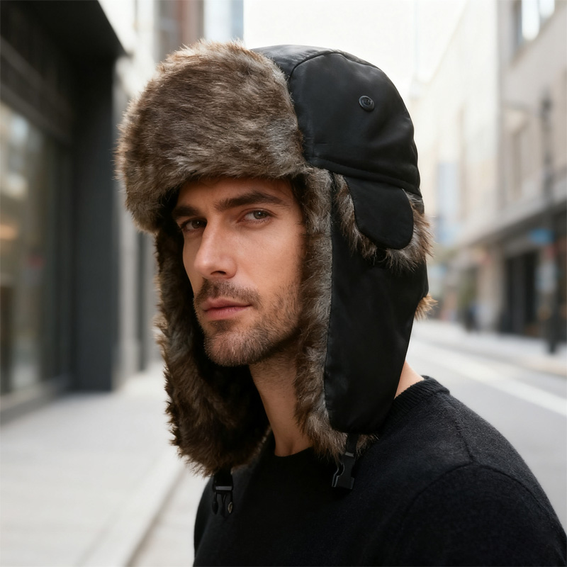 Topi Ushanka Rusia Musim Dingi - Winter Trapper Hat ulasan dan harga