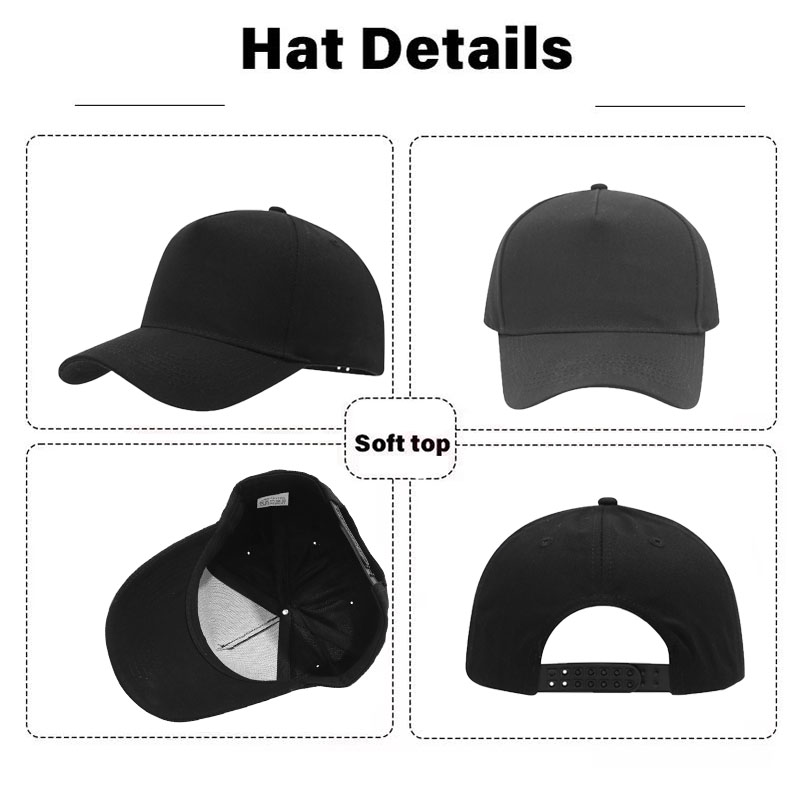 Topi Baseball 5 Panel Dua Warn - Baseball Cap Structured ulasan dan harga