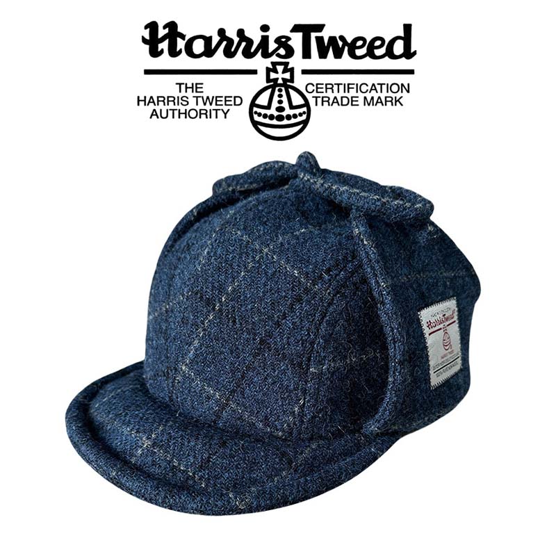 Topi Aviator Harris Tweed Pria - Trapper Hat Ear Flap ulasan dan harga