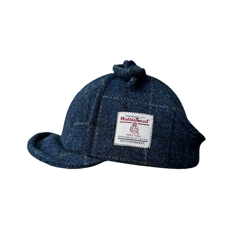 Topi Aviator Harris Tweed Pria - Trapper Hat Ear Flap ulasan dan harga