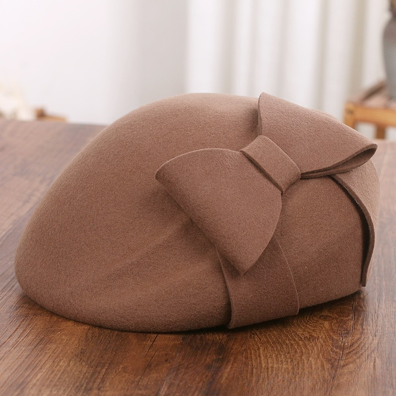 Topi Baret Wol Elegan Prancis  - Beret French Wool ulasan dan harga
