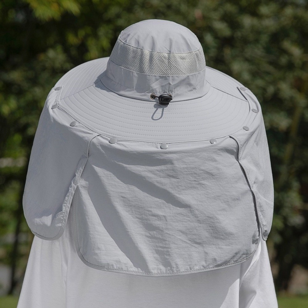 Topi Pria Wanita Bahan Kain Se - Bucket Hat Cotton ulasan dan harga