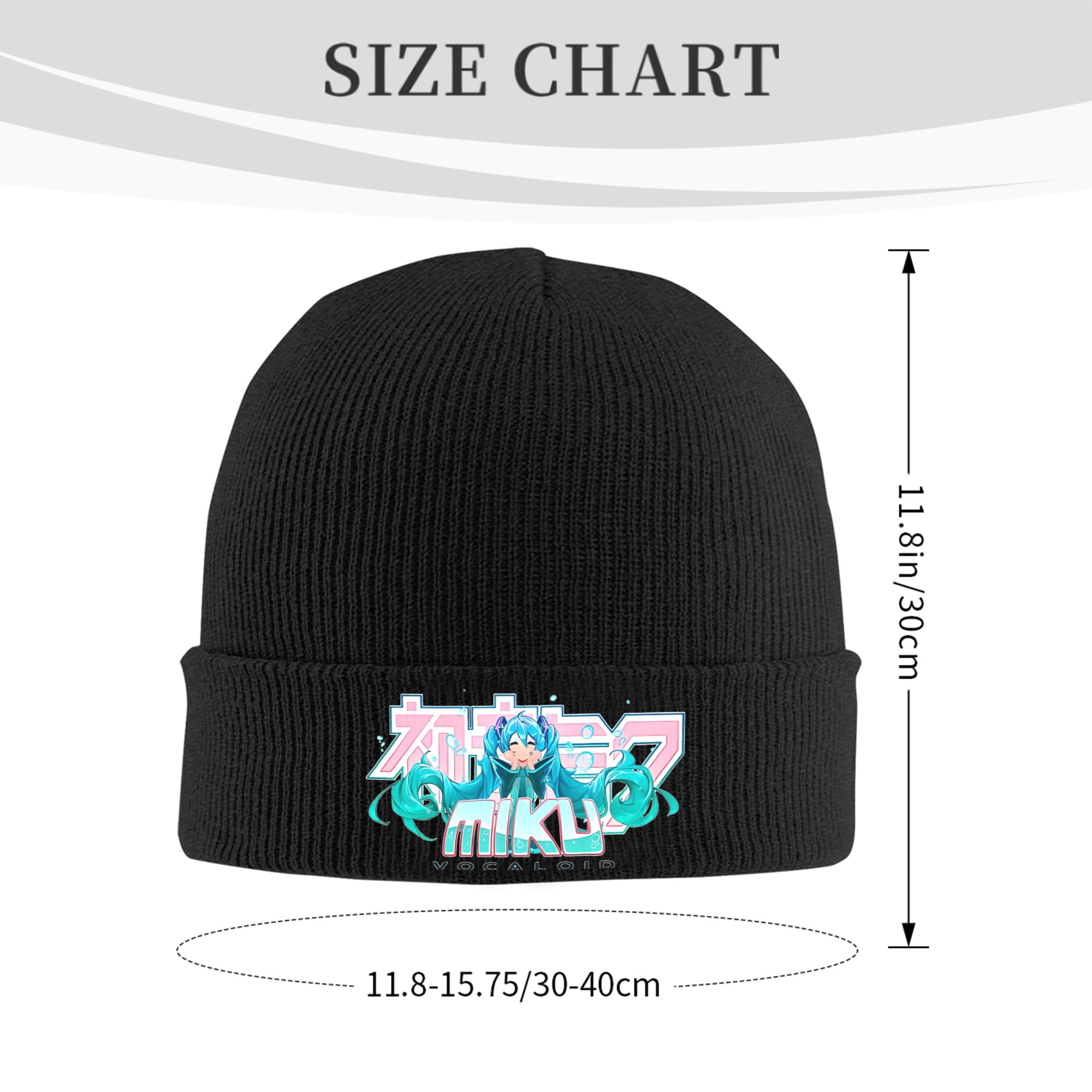 Topi Beanie Rajut Rib Hatsune  - Beanie Cuffed Knit ulasan dan harga