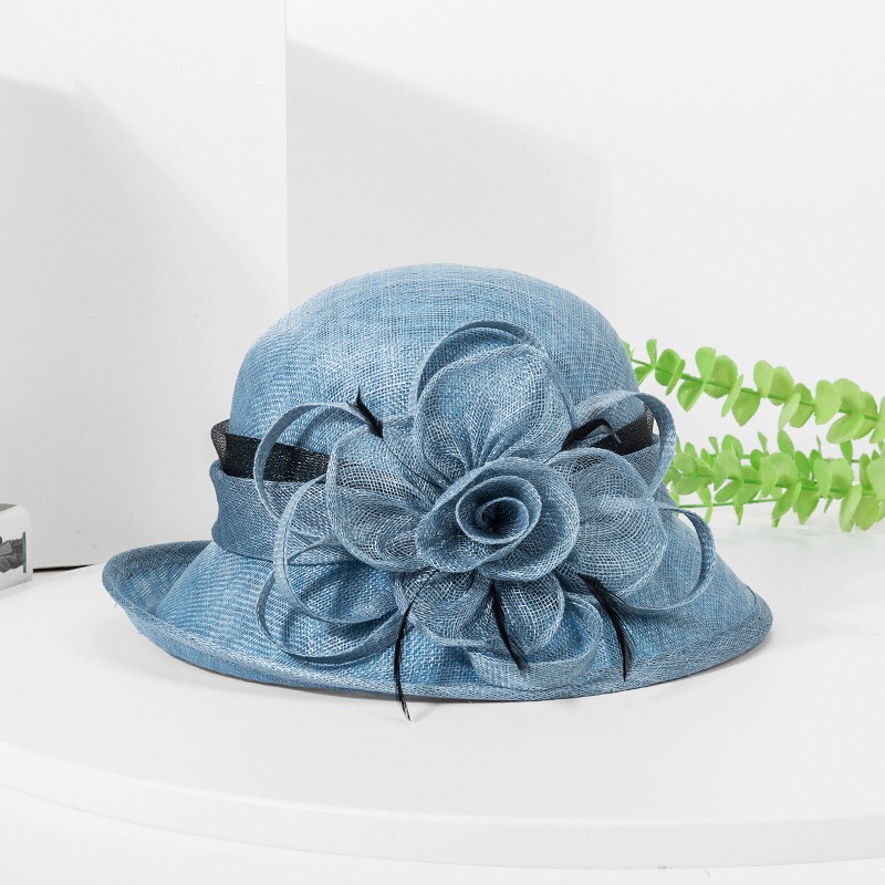 Topi Organza Trendy dengan Rum - Sun Hat Wide Brim ulasan dan harga