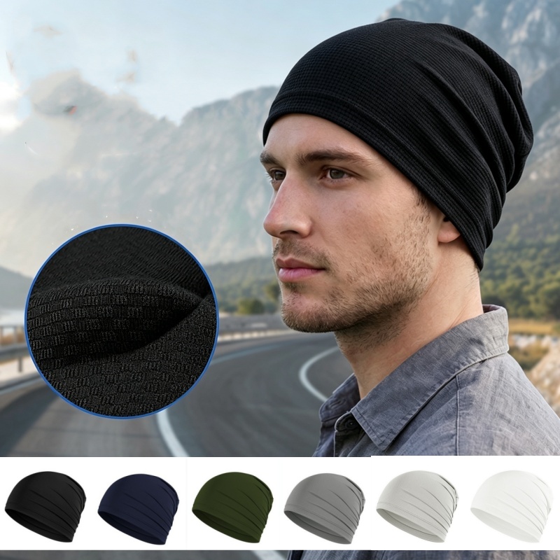 Topi Beanie Cepat Kering, Bern - Skull Cap Helmet Liner ulasan dan harga