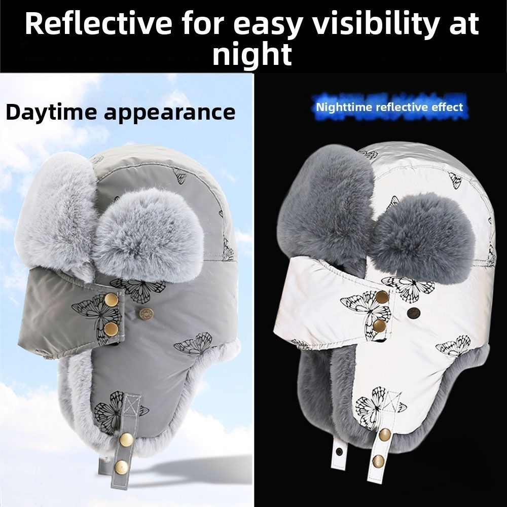 Topi Trapper Hangat Berlapis B - Trapper Hat Ear Flap ulasan dan harga