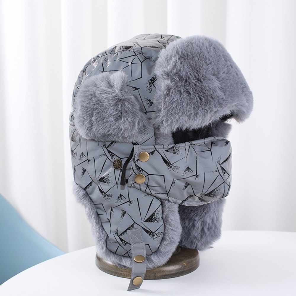 Topi Trapper Hangat Berlapis B - Trapper Hat Ear Flap ulasan dan harga