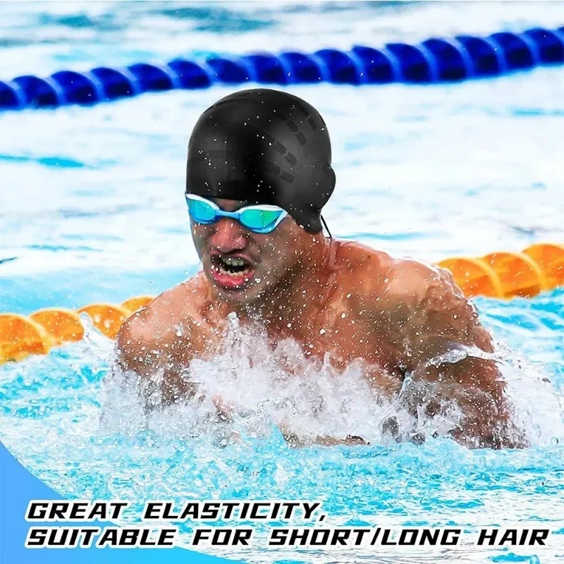 Topi Renang Silikon untuk Pria - Swim Hat Silicone ulasan dan harga