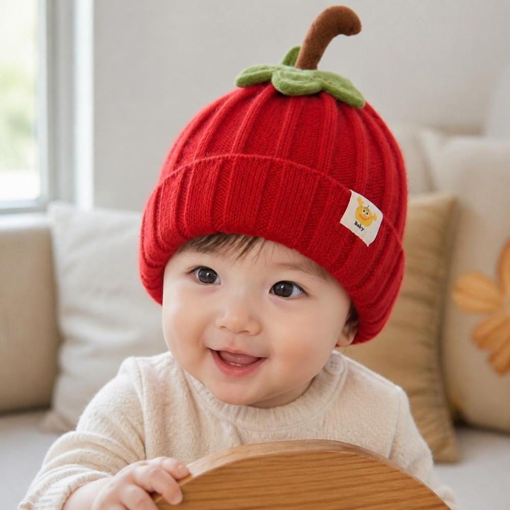 Topi Rajut Bayi Lucu Bergaya K - Beanie Cuffed Knit ulasan dan harga