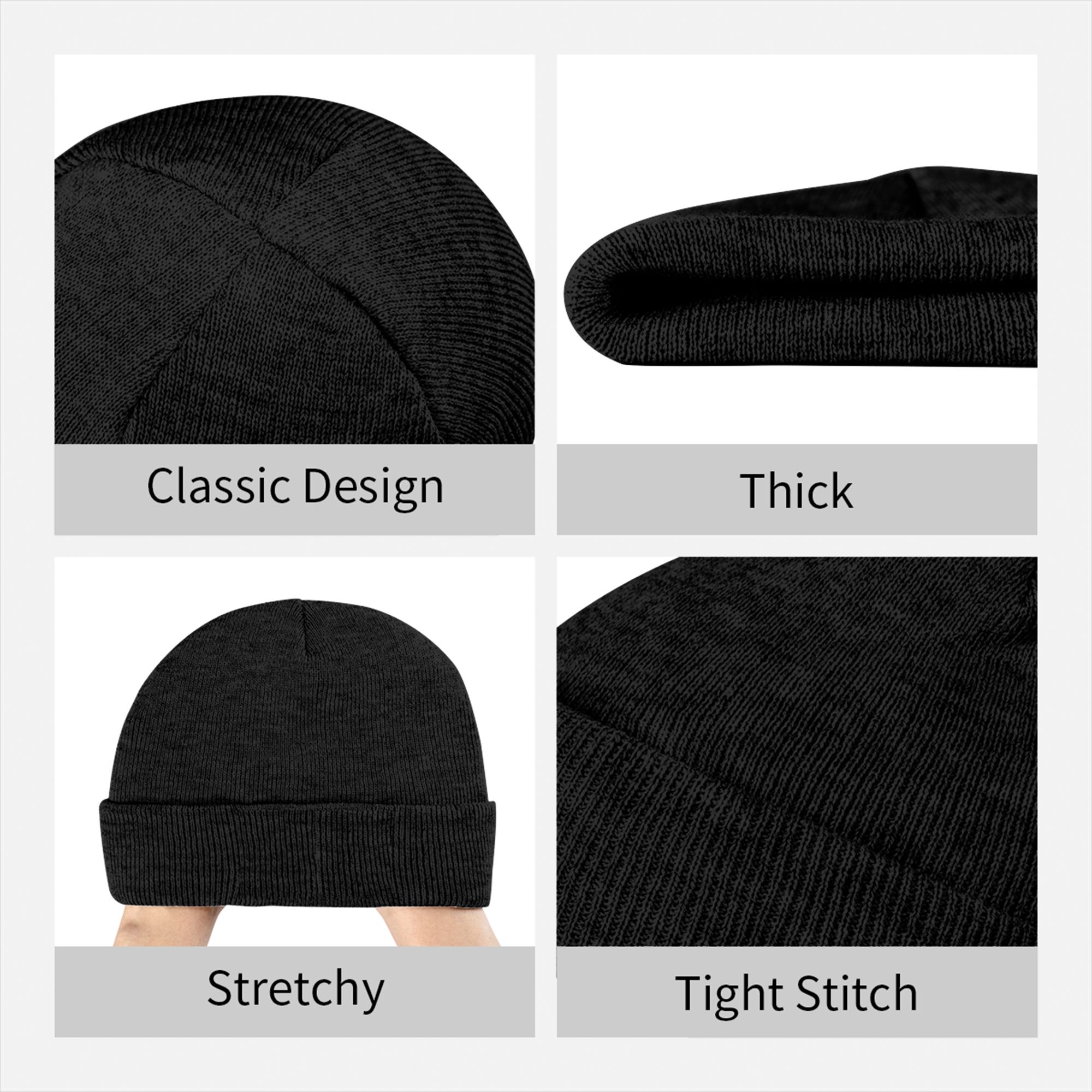 Topi Rajut Harpon Torpedo Digi - Beanie Cuffed Knit ulasan dan harga