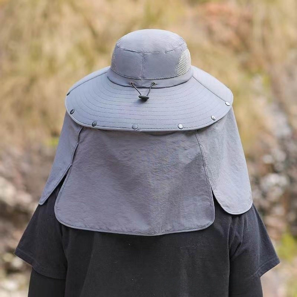 Topi Matahari Pria Kain Dapat  - Bucket Hat Cotton ulasan dan harga