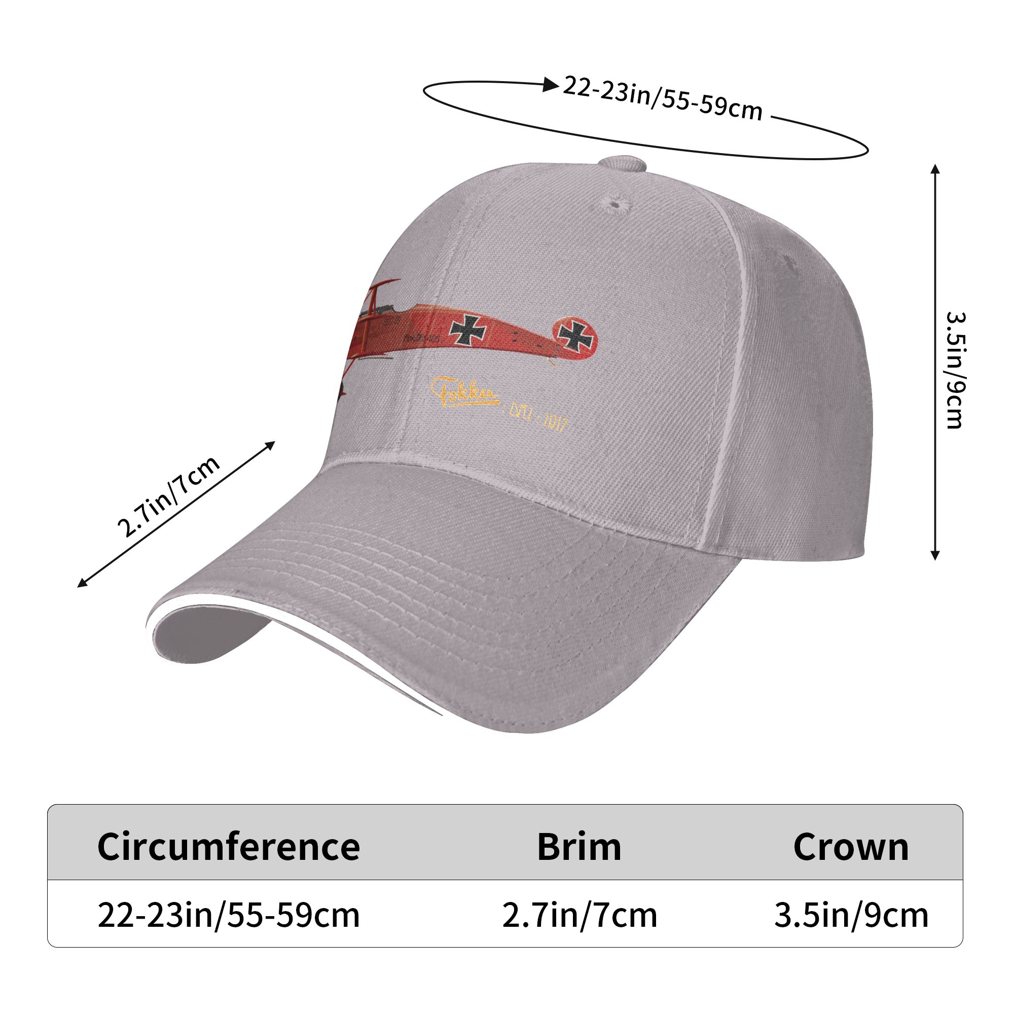 Fashion Fokker DR 1 - 1917 Top - Baseball Cap Structured ulasan dan harga