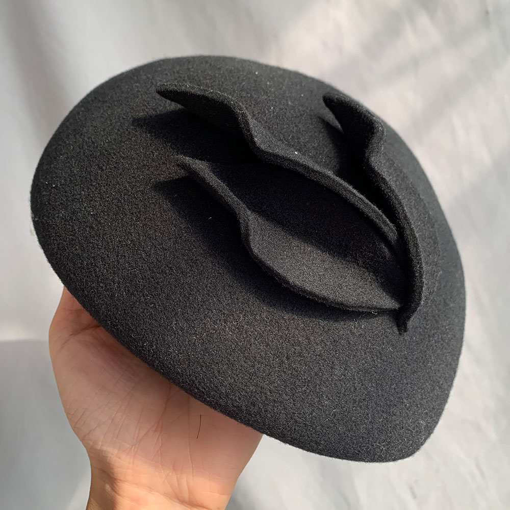Topi Fascinator gaya Perancis, - Beret French Wool ulasan dan harga