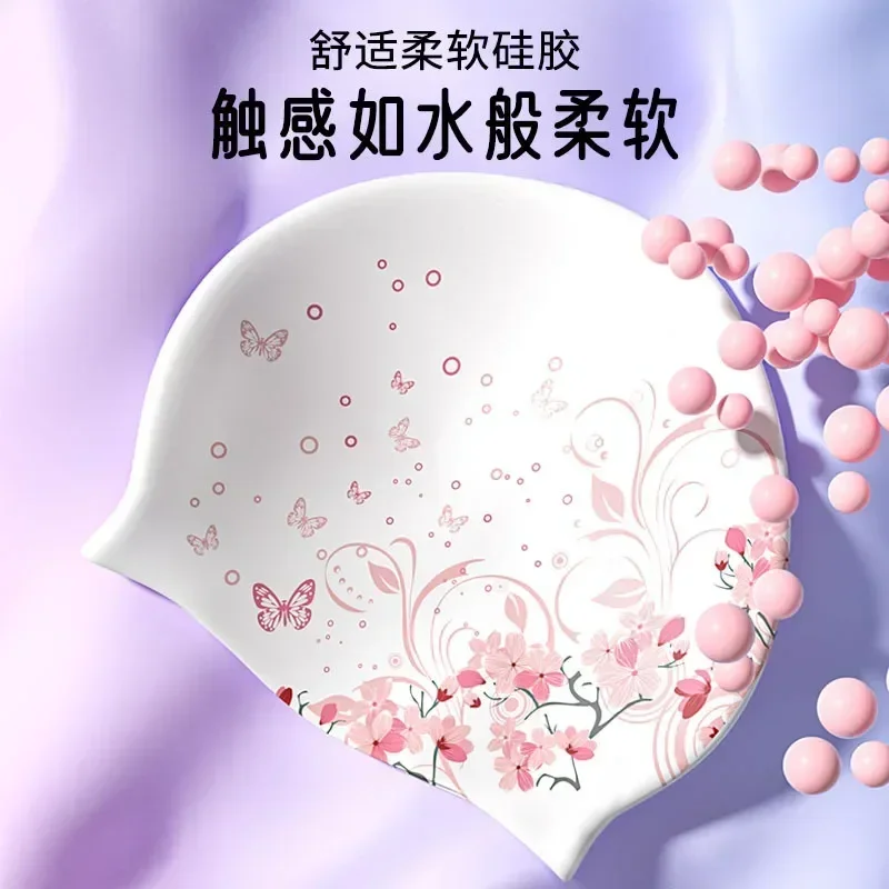 Topi renang silikon tahan air  - Swim Hat Silicone ulasan dan harga